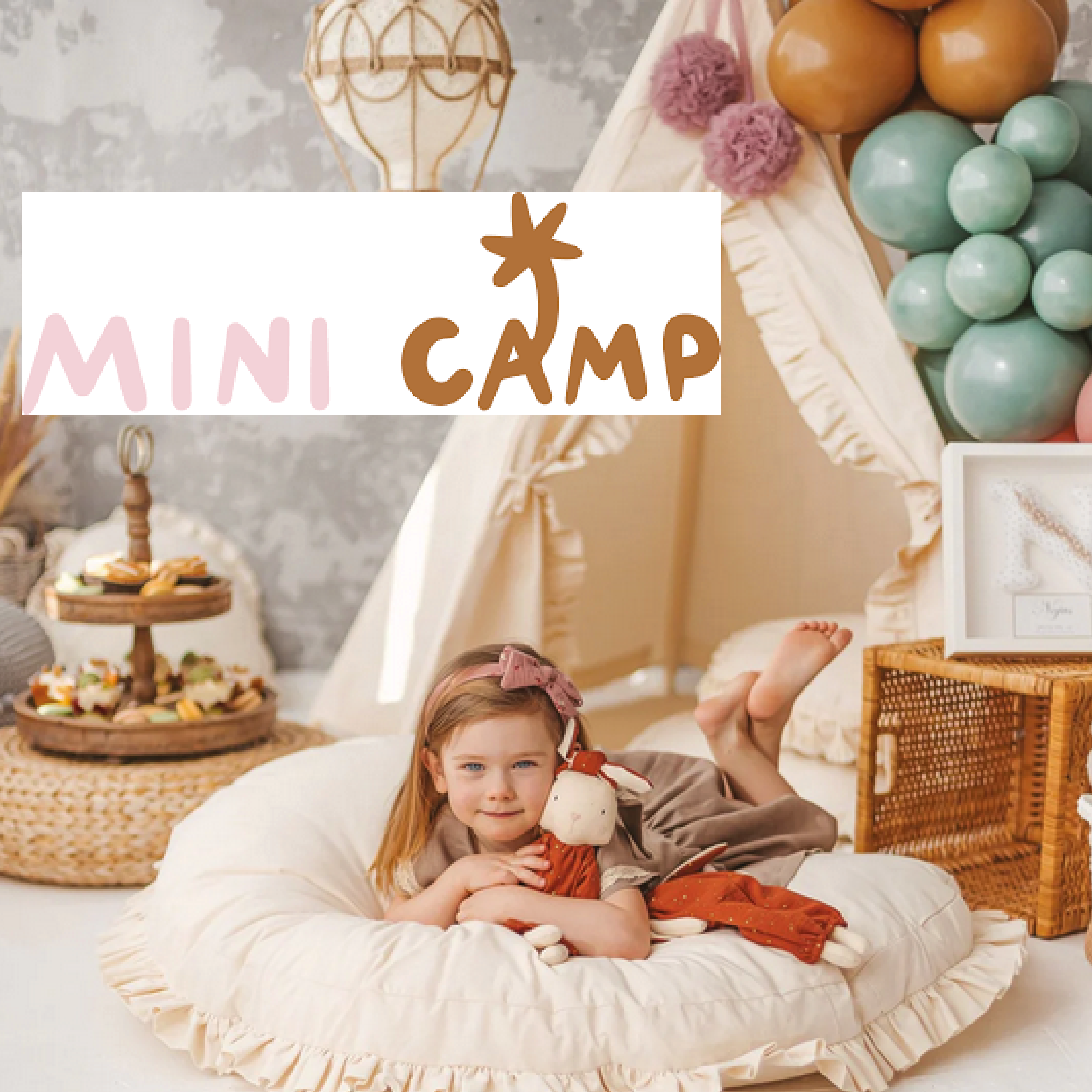 Image showcasing MiniCamp | Luxury Teepees, Tents & Playmats | Eco Friendly