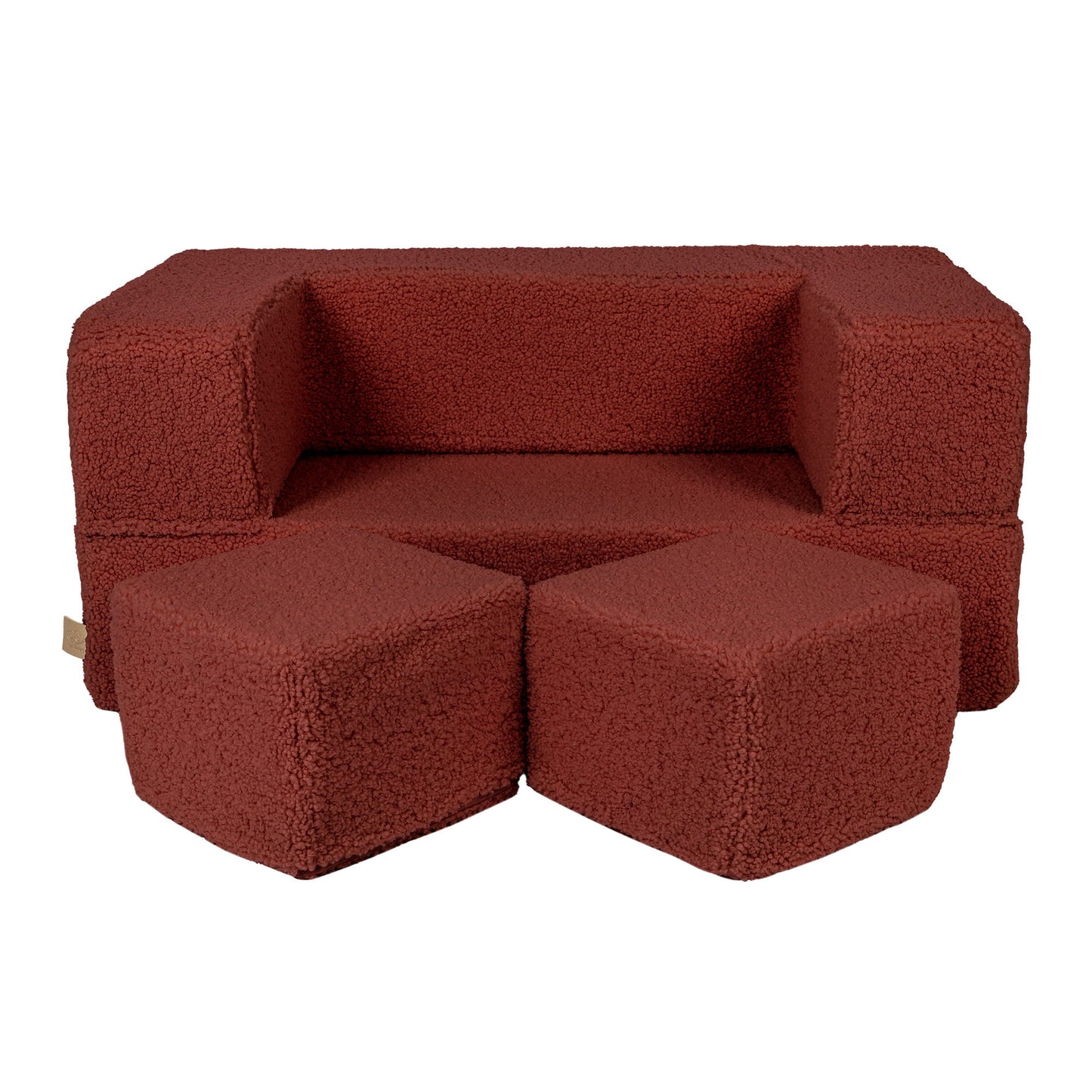 Meow Baby Bearly Childrens Soft Play Sofa Chair & Fold Out Bed