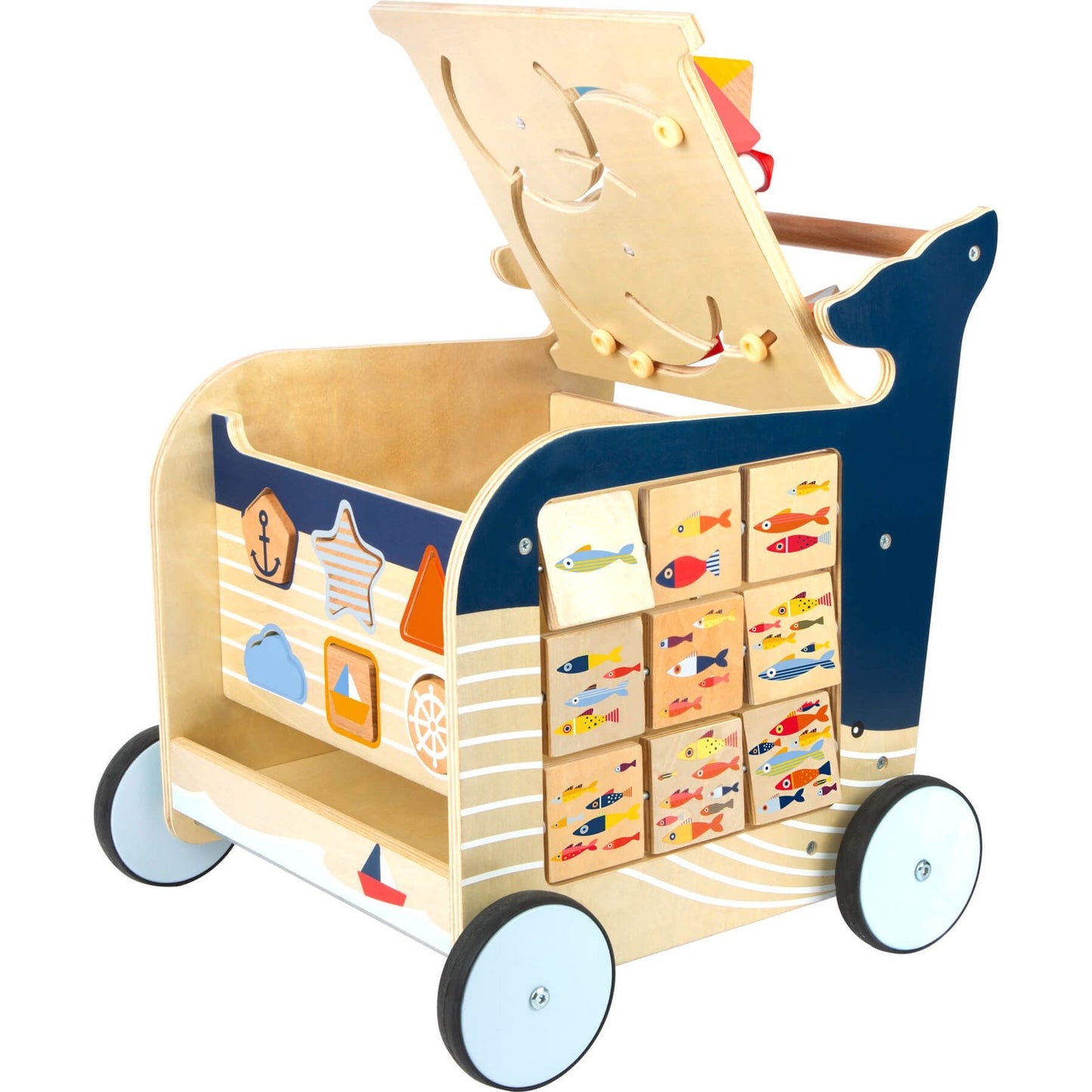 Small Foot Baby Walker Whale