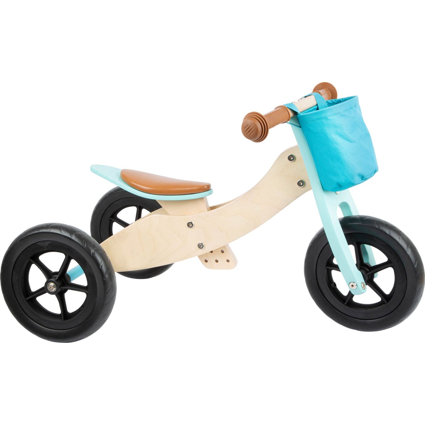 Small Foot Training Balance Bike and Trike Turquoise Maxi