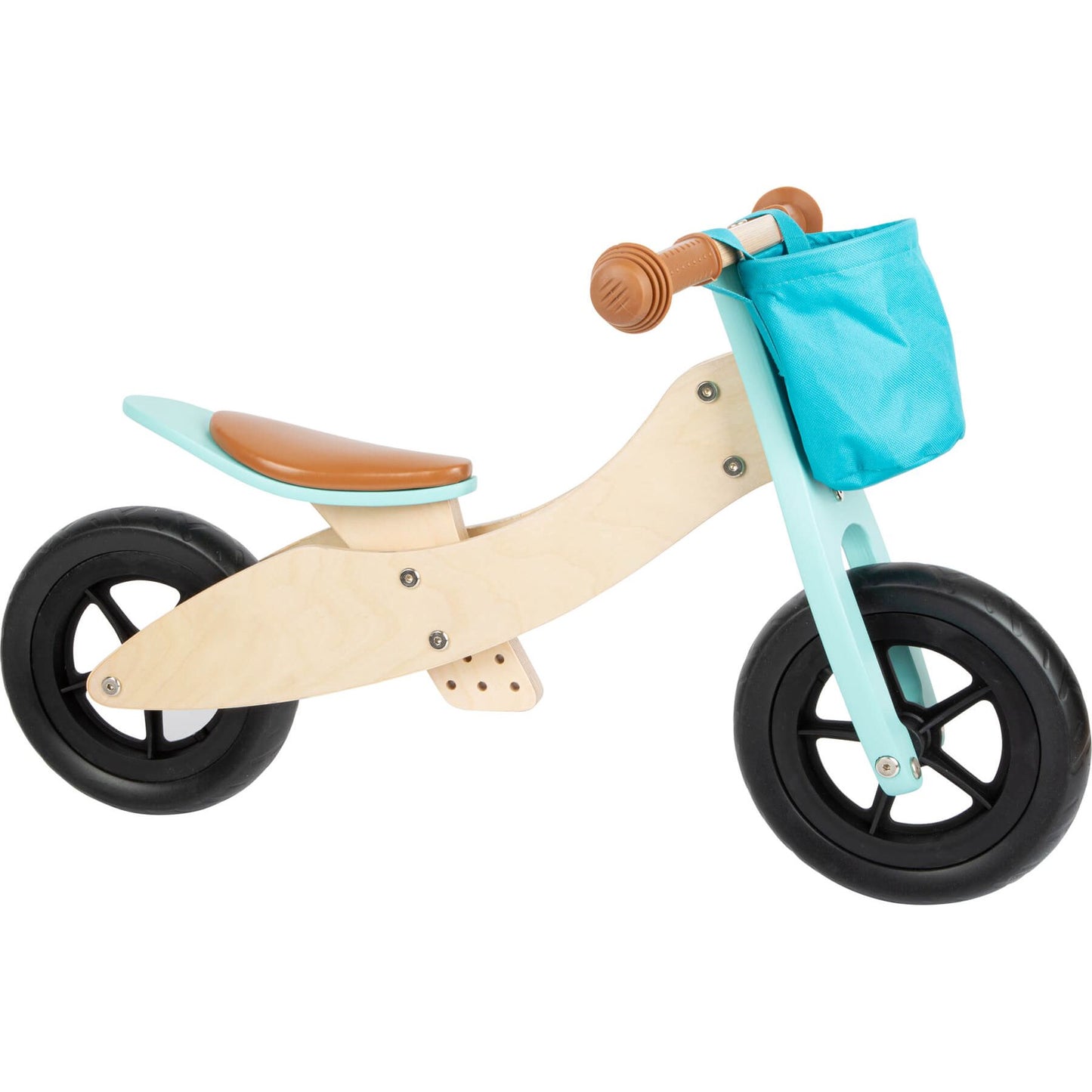 Small Foot Training Balance Bike and Trike Turquoise Maxi