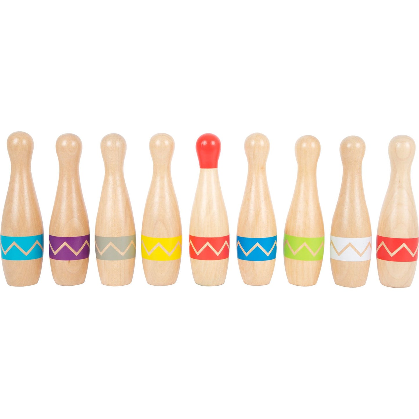 Small Foot Wooden Skittles Game Active