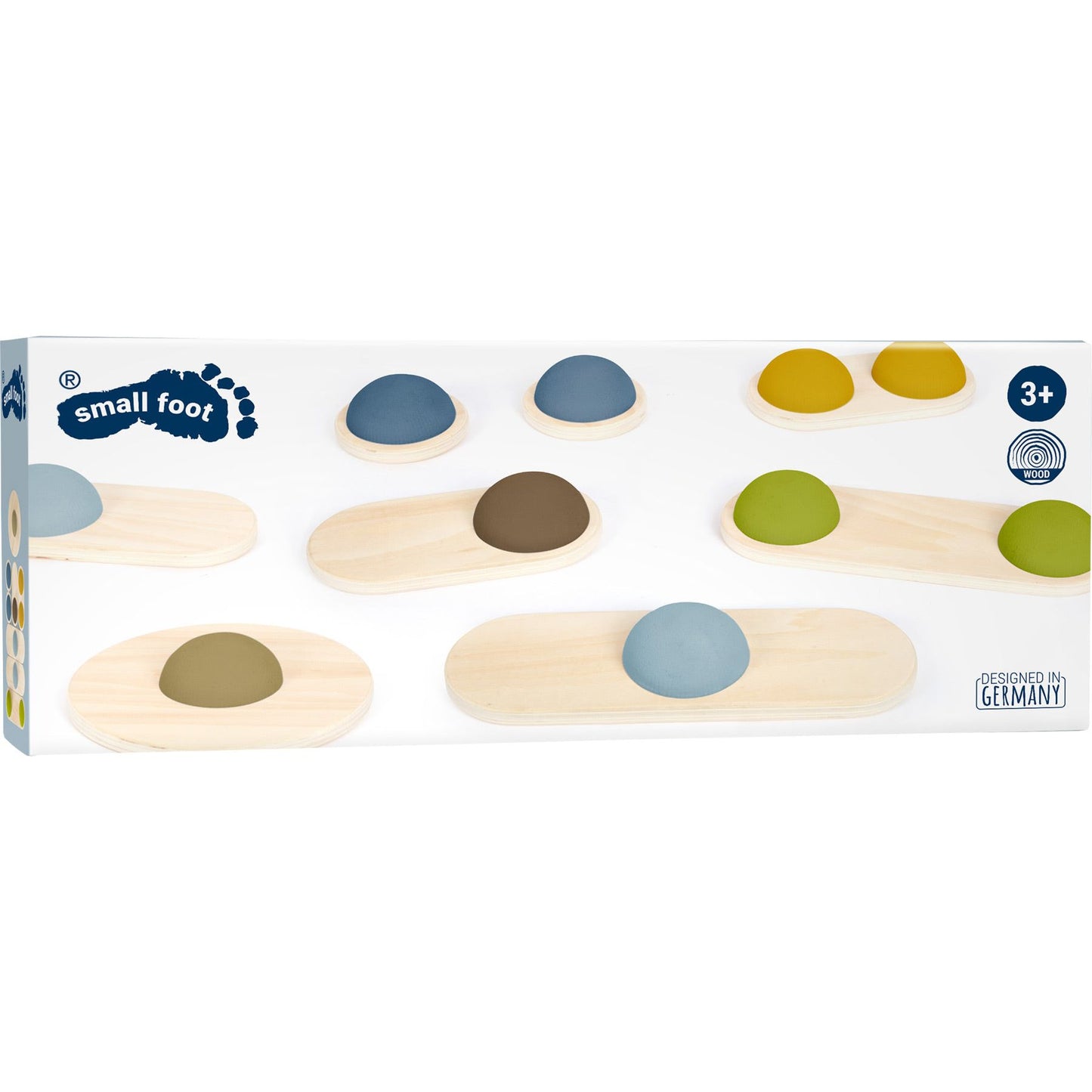 Small Foot Wooden Balance Stones - Adventure