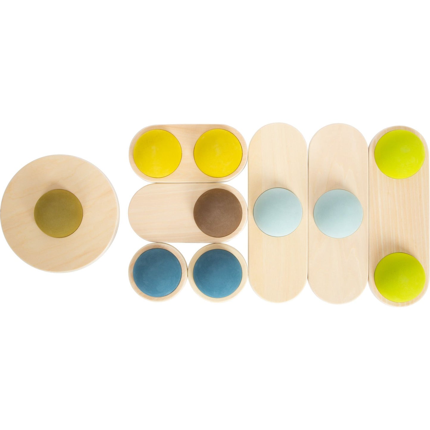 Small Foot Wooden Balance Stones - Adventure