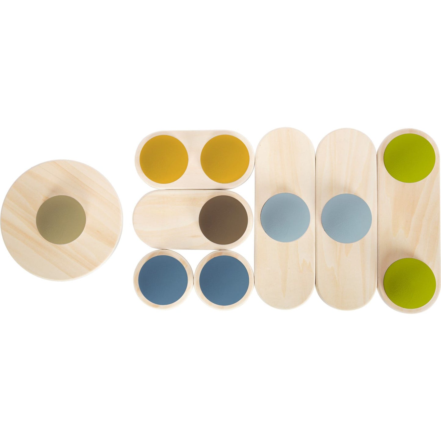 Small Foot Wooden Balance Stones - Adventure