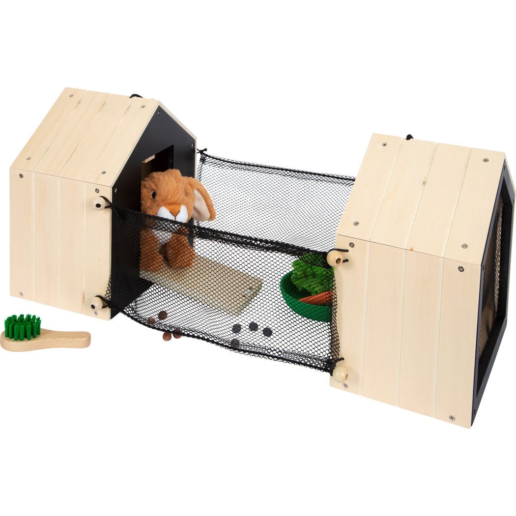 Small Foot Rabbit Hutch with Enclosure