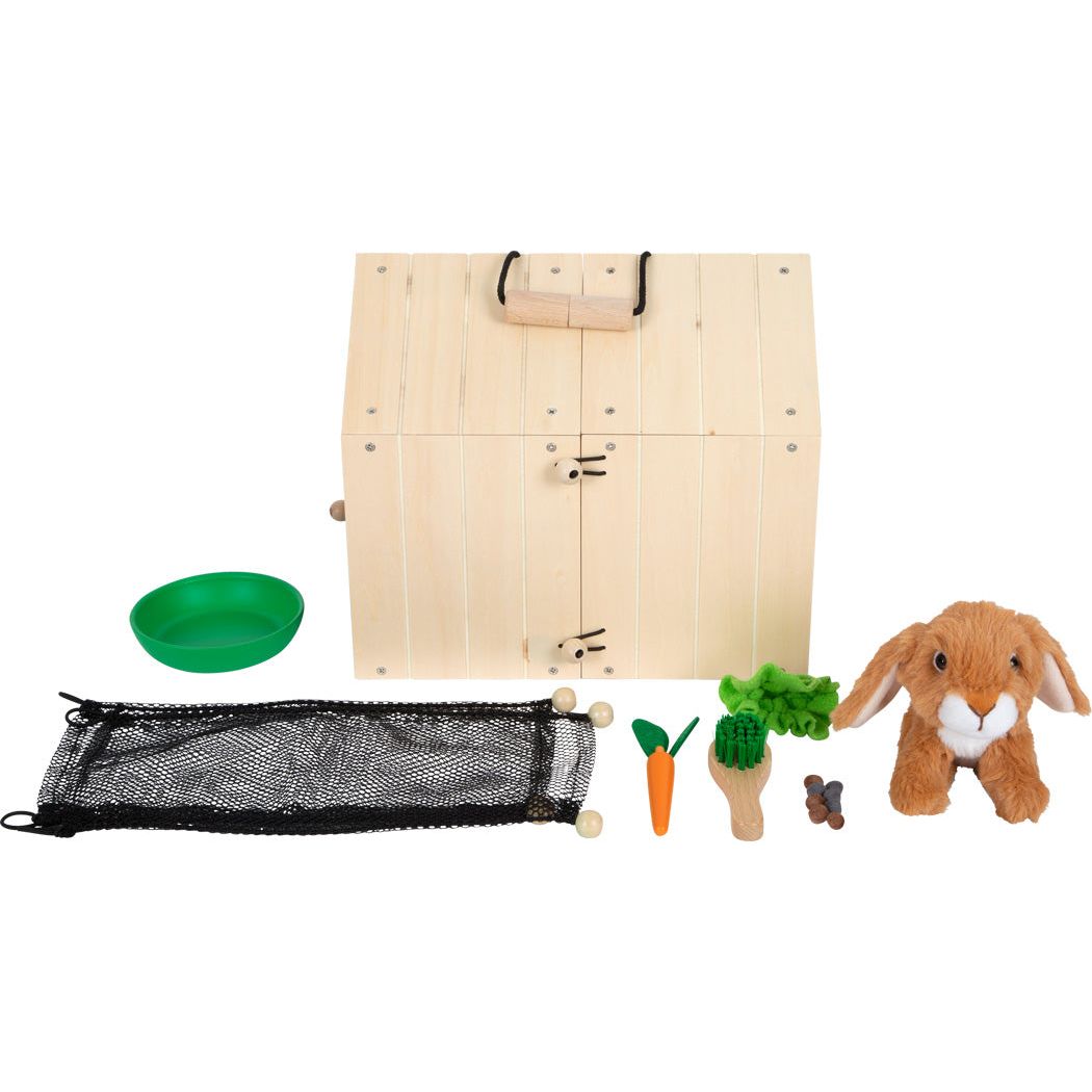 Small Foot Rabbit Hutch with Enclosure