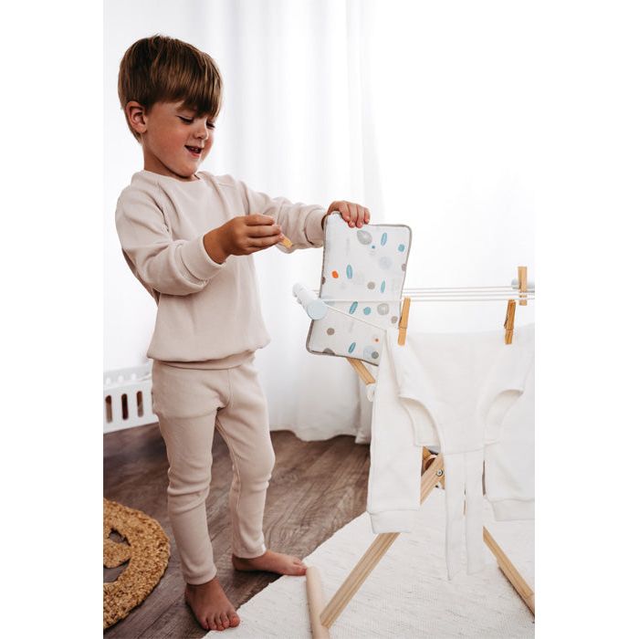 Small Foot Clothes Drying Rack