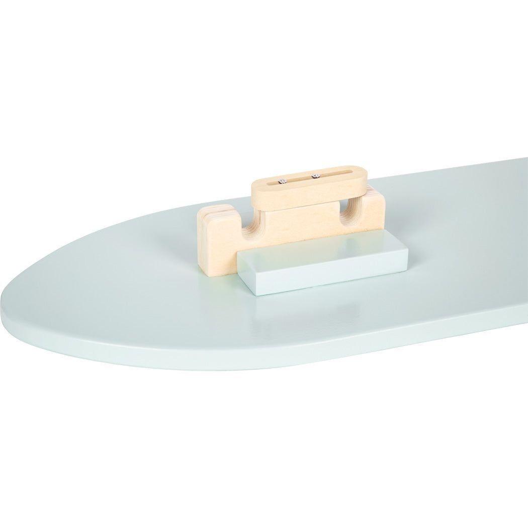 Small Foot Wooden Ironing Board With Iron
