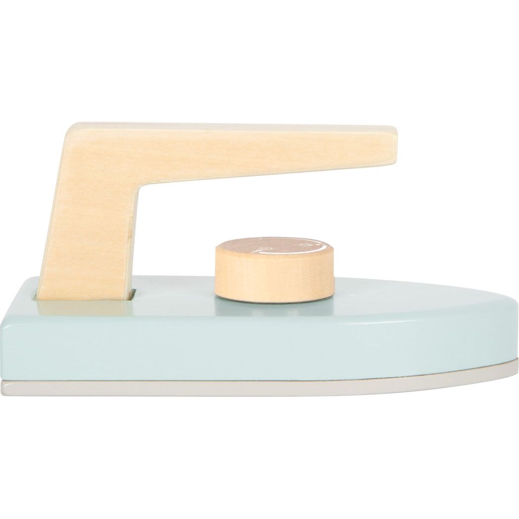 Small Foot Wooden Ironing Board With Iron
