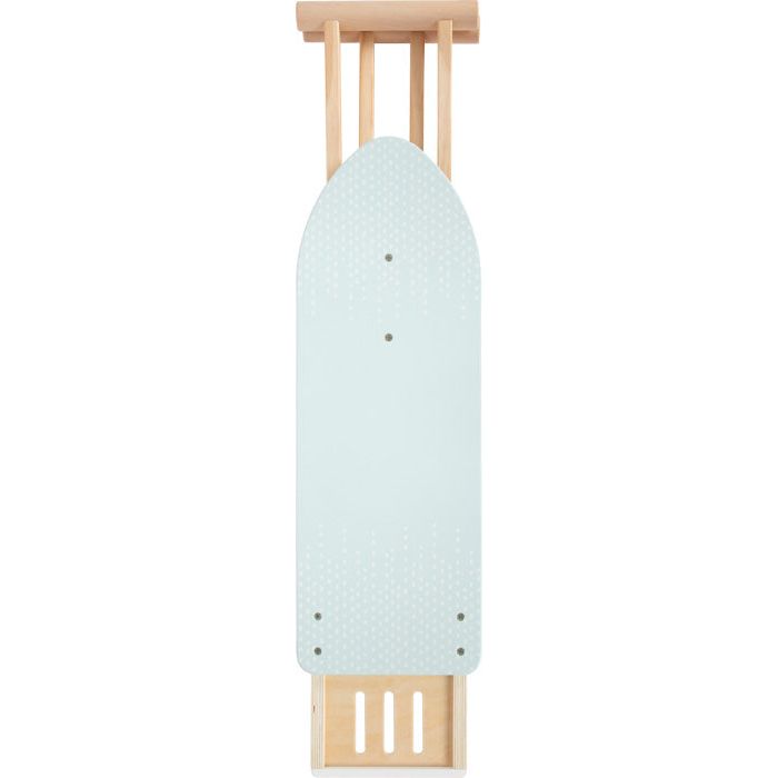 Small Foot Wooden Ironing Board With Iron