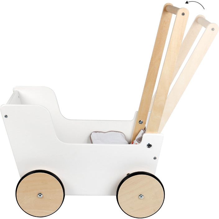 Small Foot Push-Along Doll Pram "Little Button"