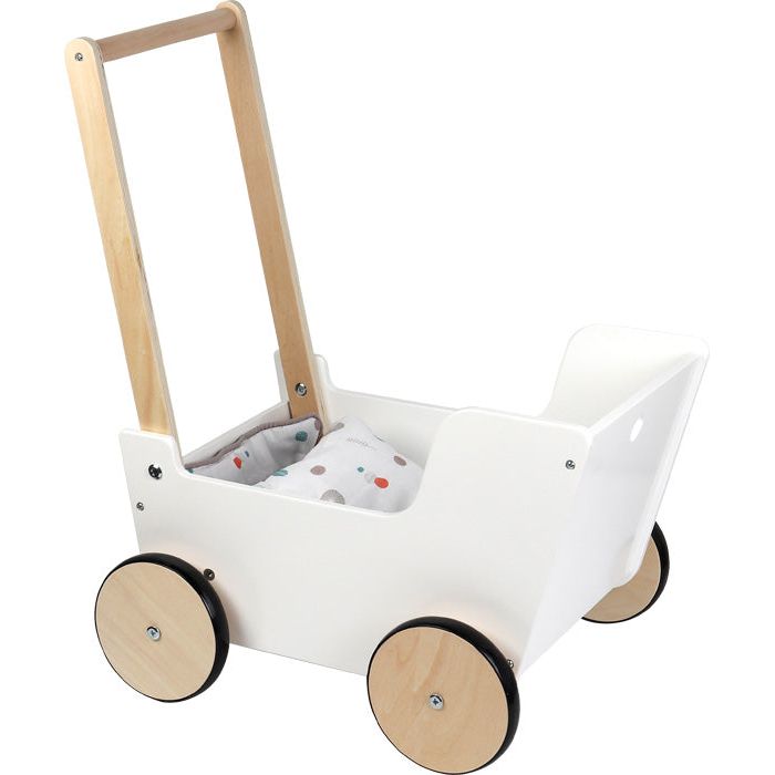 Small Foot Push-Along Doll Pram "Little Button"