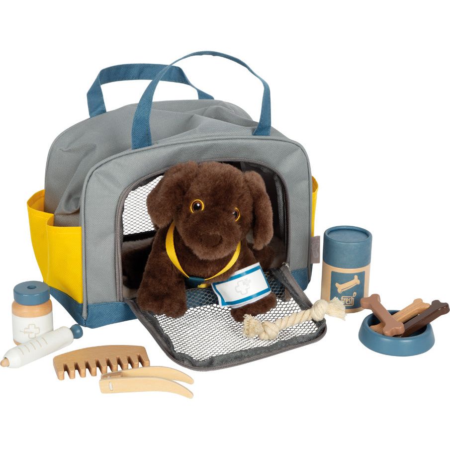 Small Foot Dog with Carry Bag and Care Set