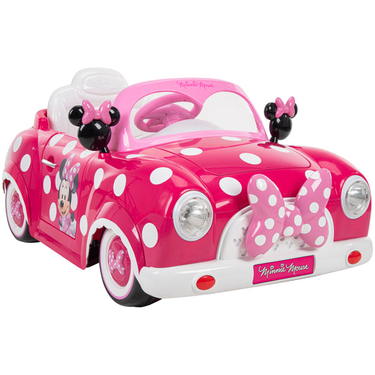Huffy Disney Minnie Mouse Car 6v Battery Ride On