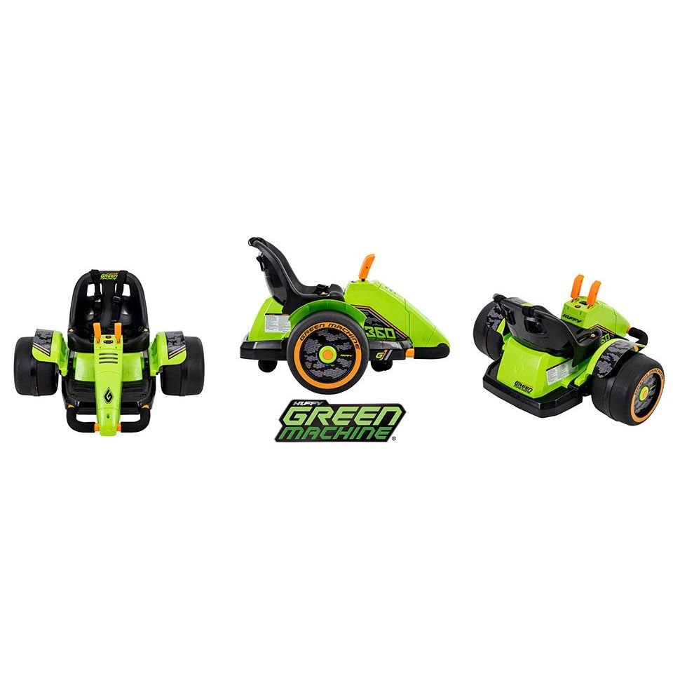 Huffy Green Machine 360 6v Battery Powered Ride On