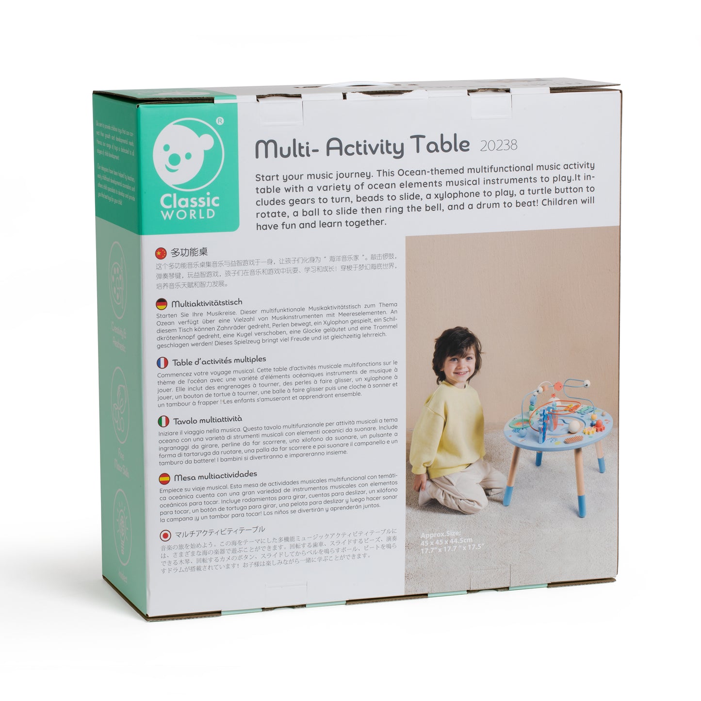 Classic World - Multi Activity Table