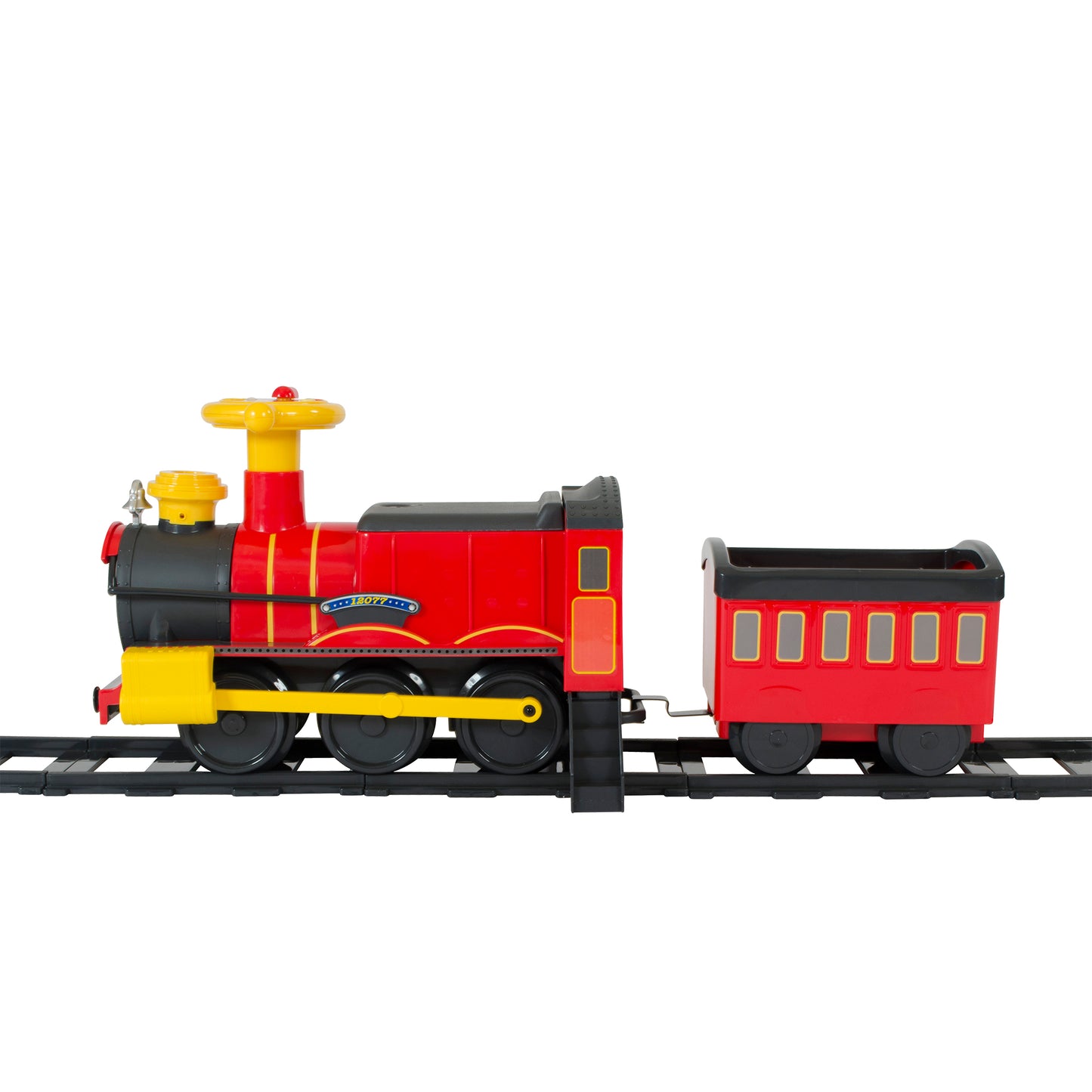 Steam Train 6 Volt with 4 Straight and 4 x Curved Track Pack (Special Pack)