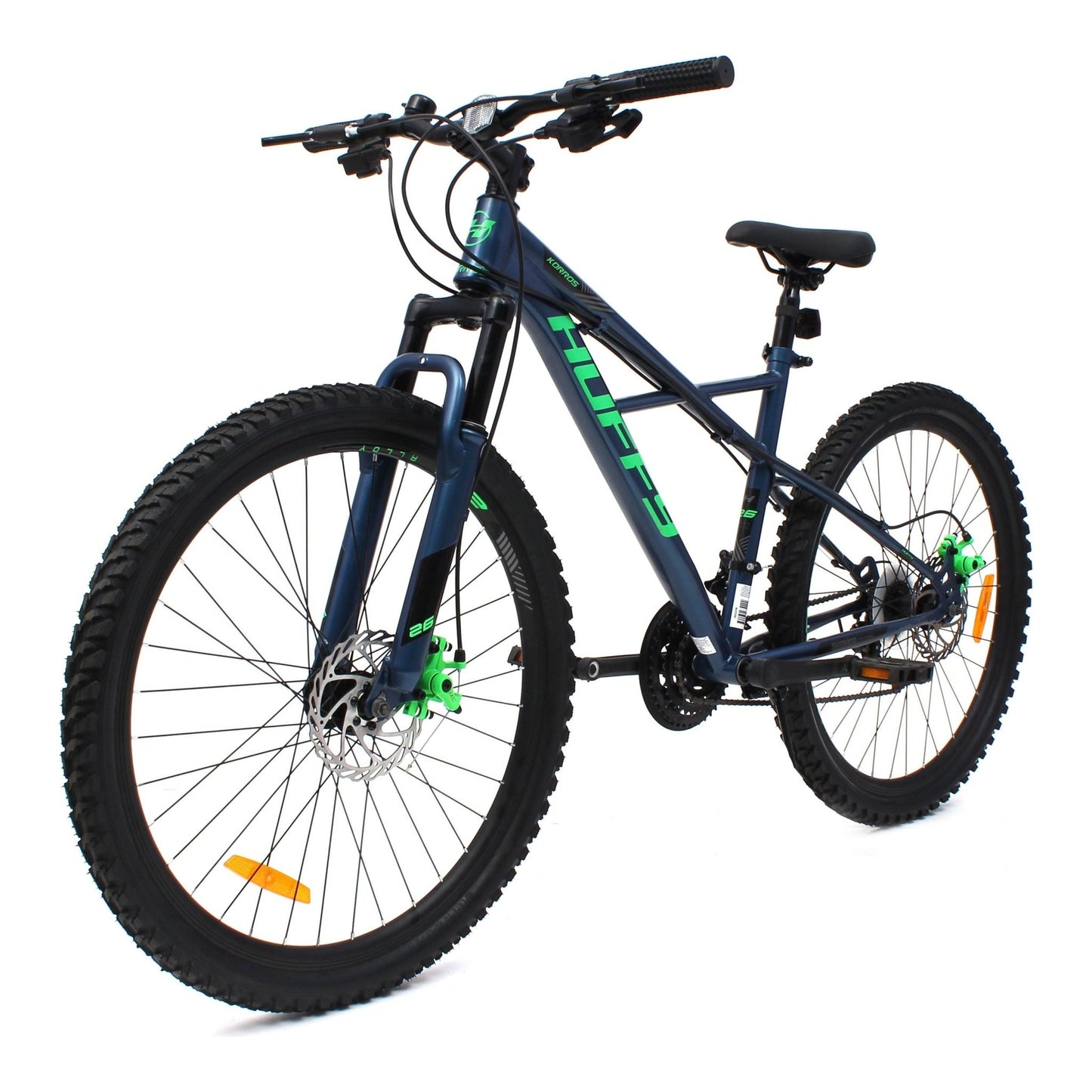 Huffy Boys 26" Korros Mountain Bike - Hardtail - Blue/Green