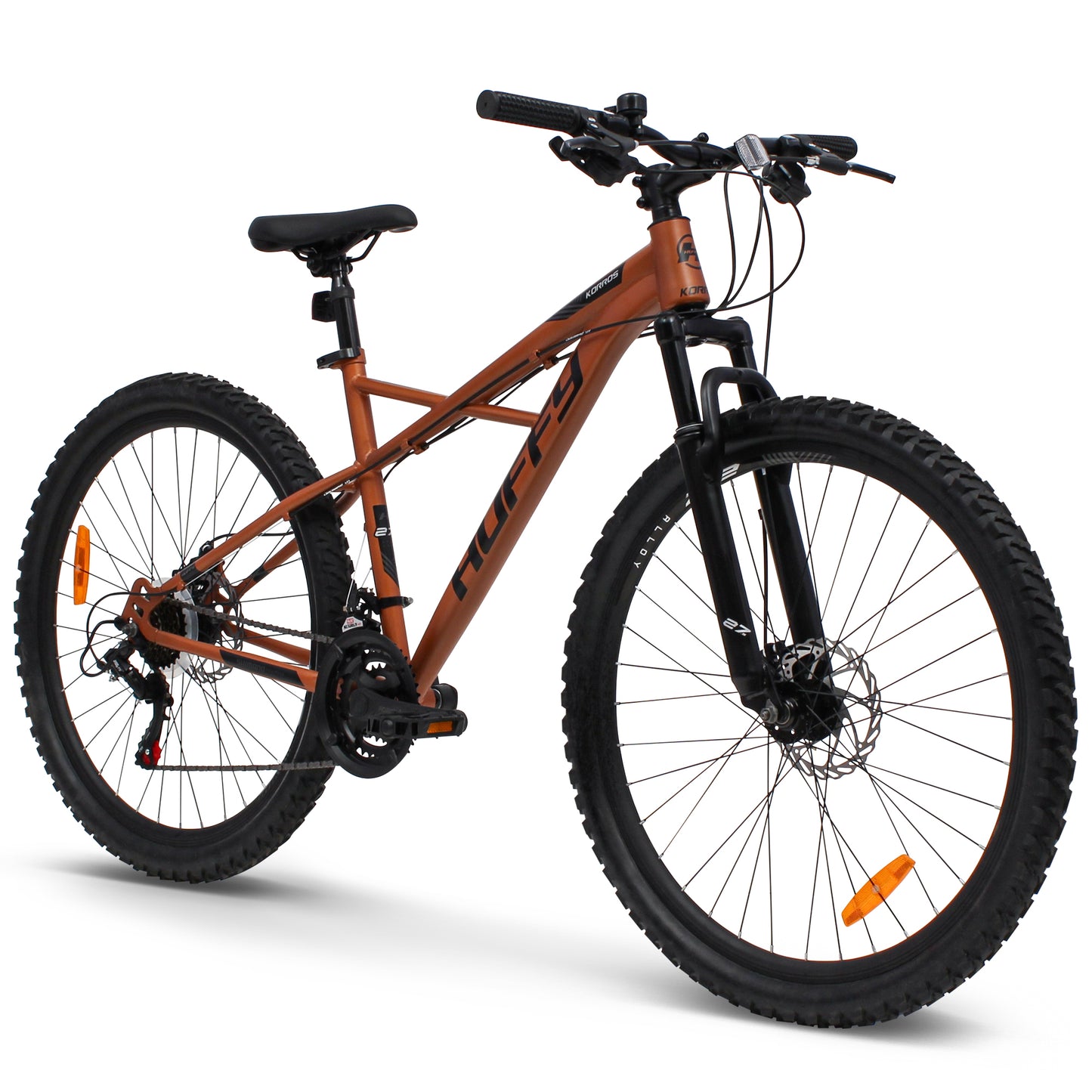 Huffy Boys 27.5" Korros Mountain Bike - Brown