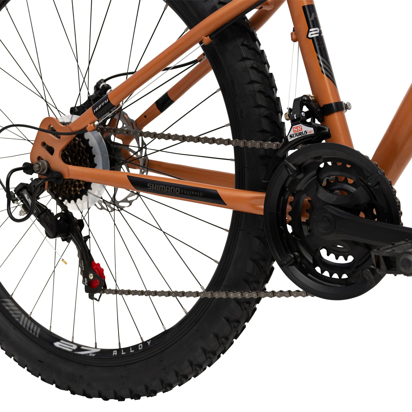Huffy Boys 27.5" Korros Mountain Bike - Brown