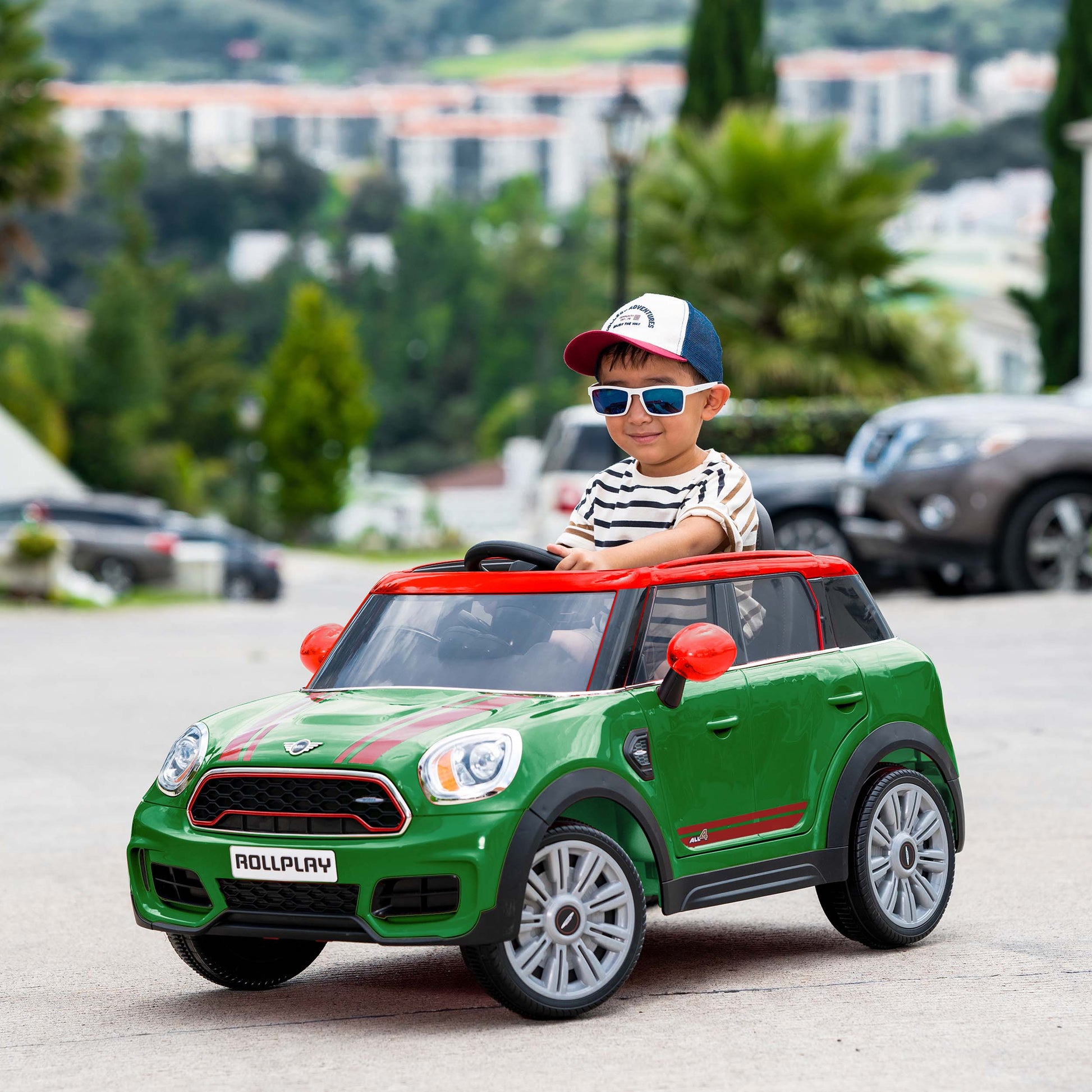 Mini Countryman 12 Volt Premium Car with Remote Control - Green - The Online Toy Shop - Powered Car - 3
