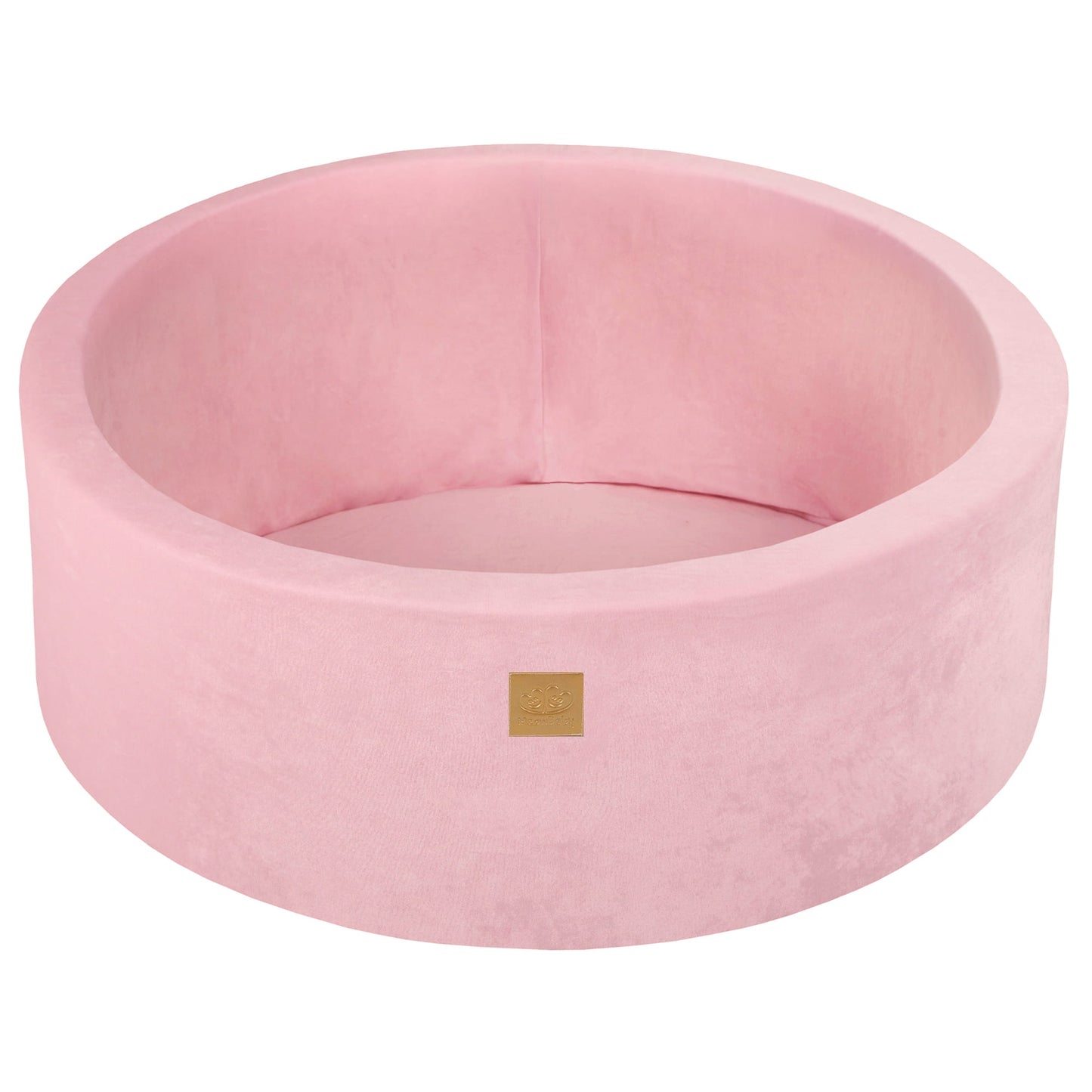 Meow Baby Velvet Round Foam Ball Pit