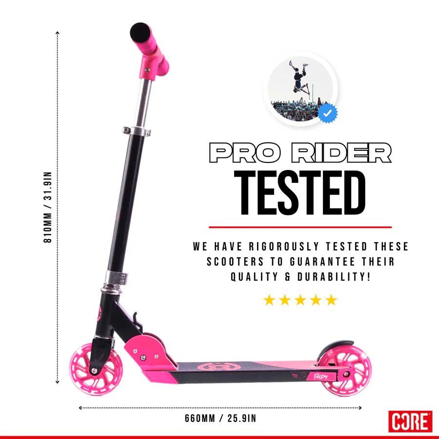 CORE Kids Foldy Junior Kick Scooter