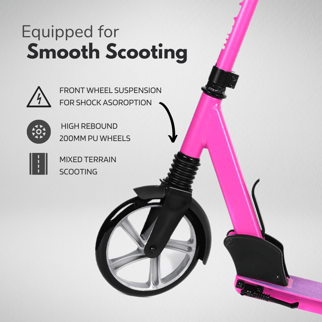 COLDCUBE Cyan - Big 2 Wheel Scooter