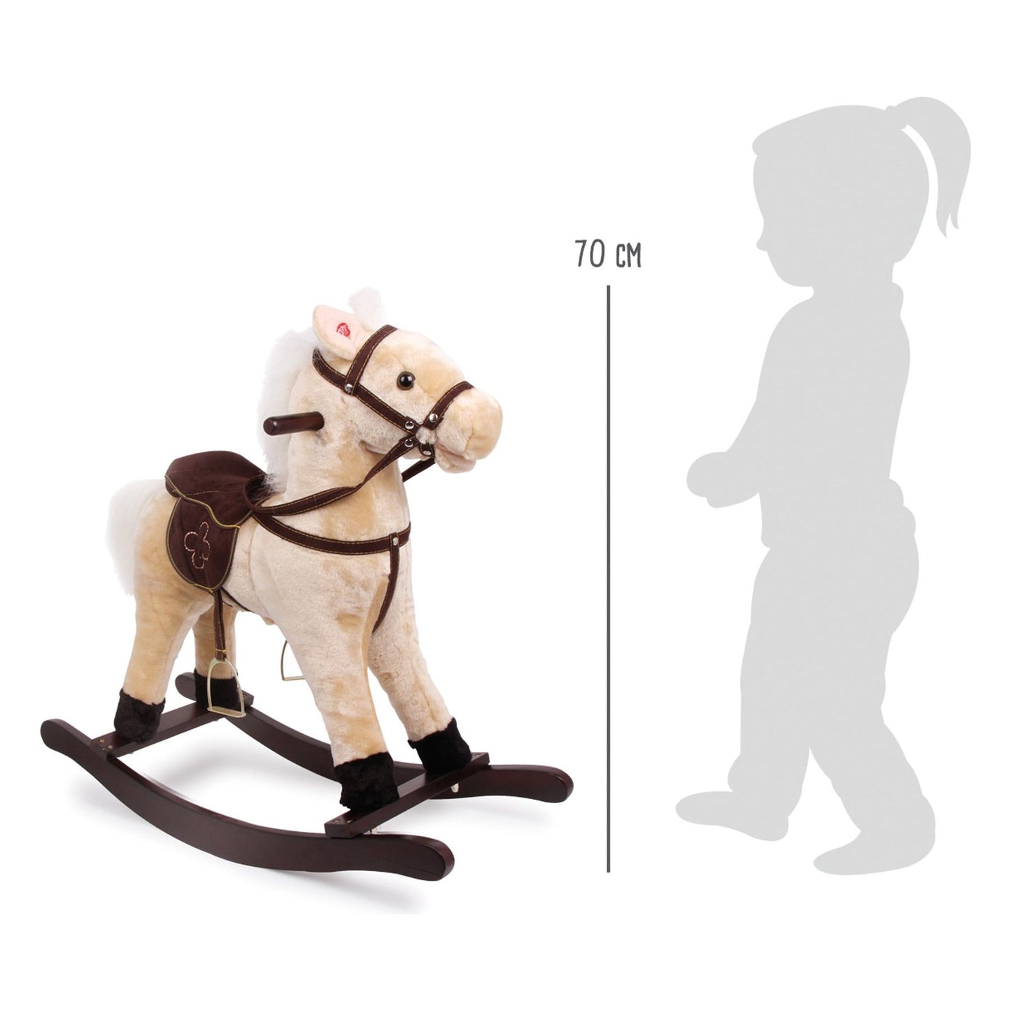 Small Foot Rocking Horse Shaggy
