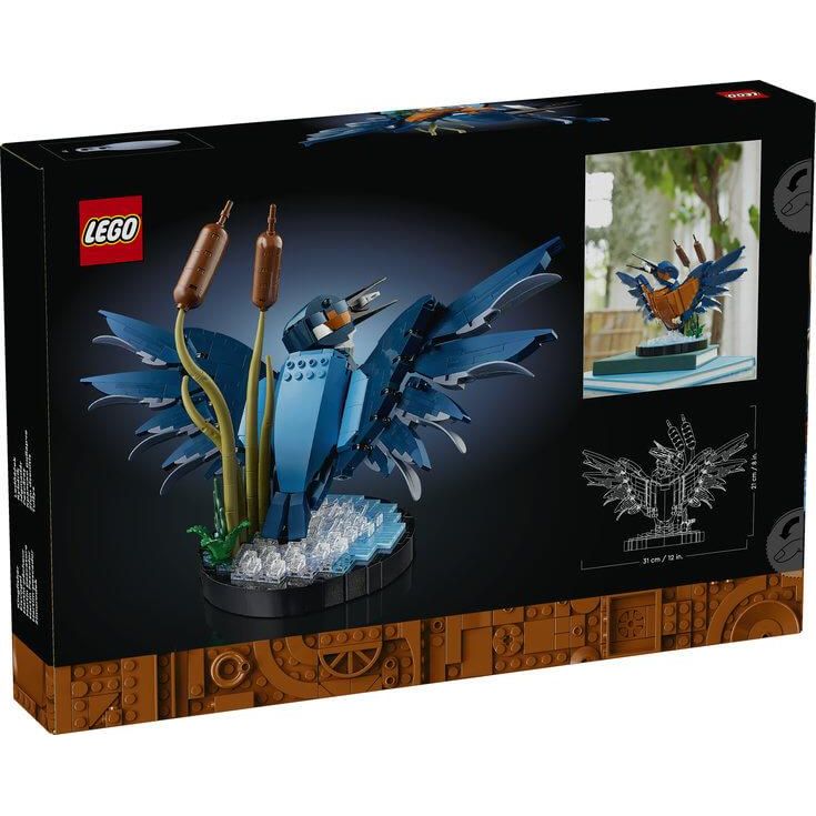 Lego Icons 10331 Kingfisher Bird Model Set for Adults Ages 18 and Up
