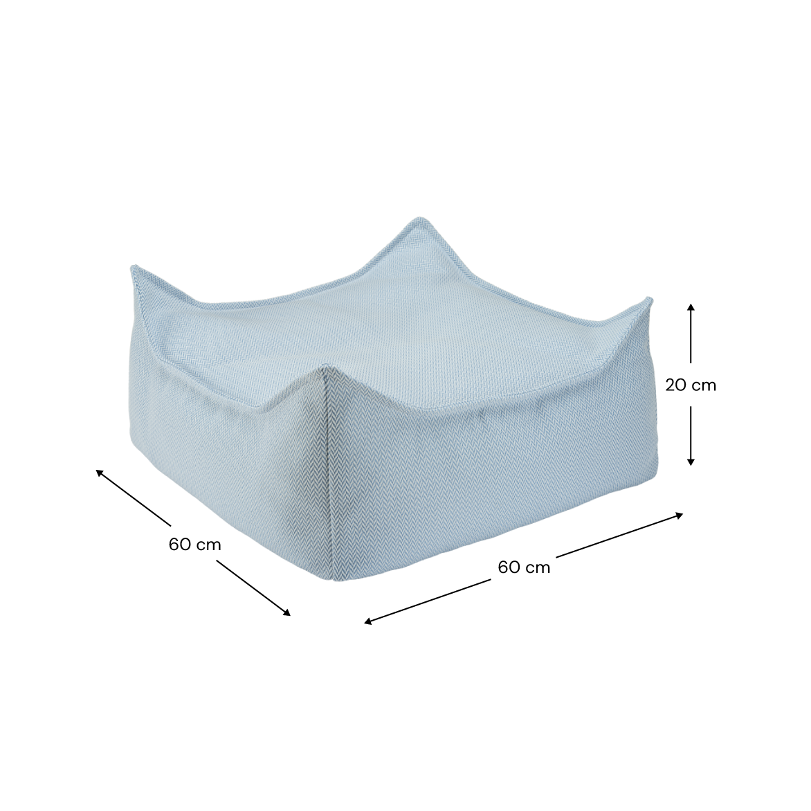 Wigiwama Square Ottoman - Outdoor Collection