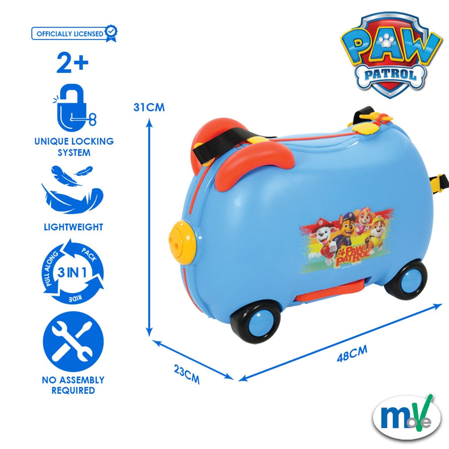 MV Paw Patrol Rollacase
