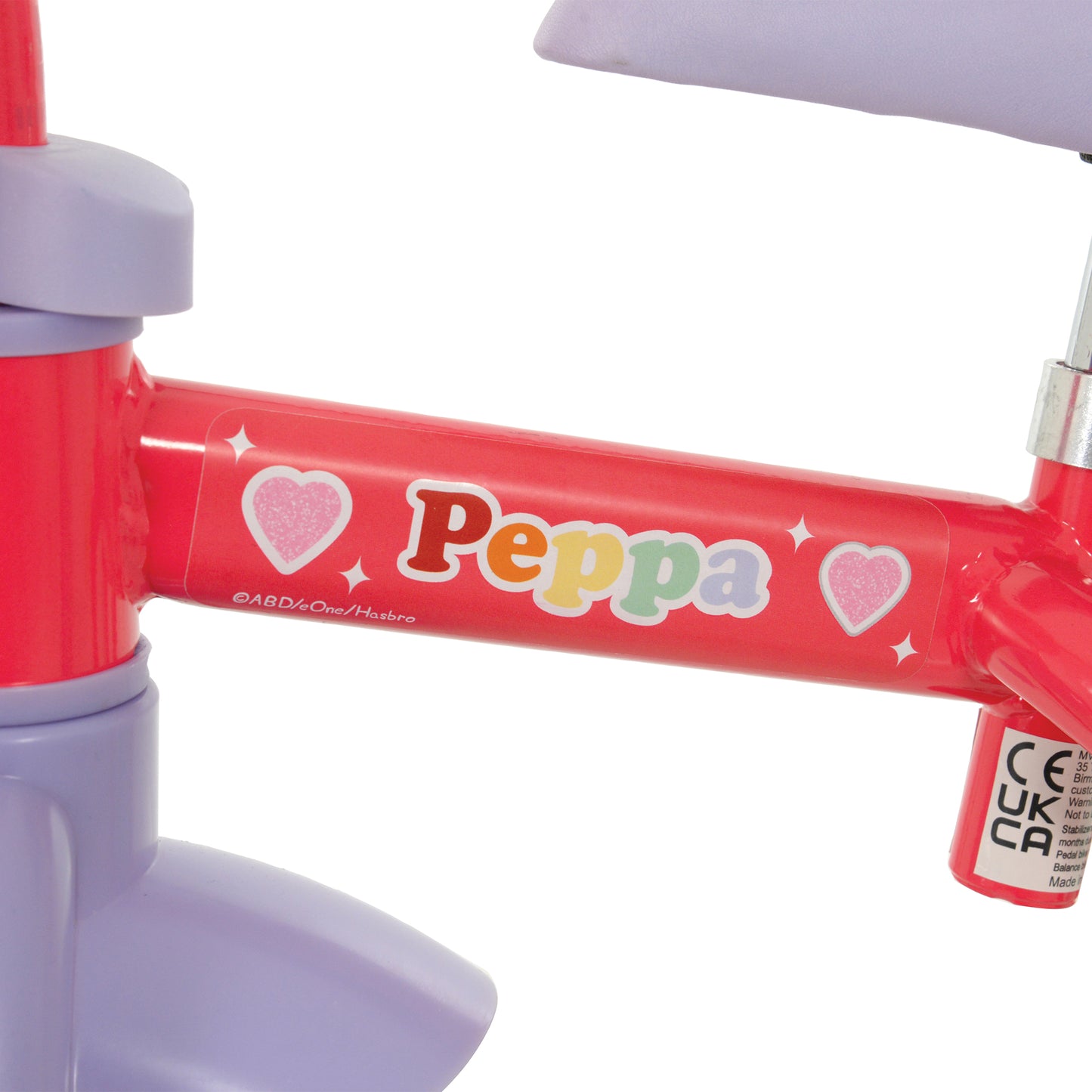 MV Peppa Pig My First 2 in 1 10" Training Bike