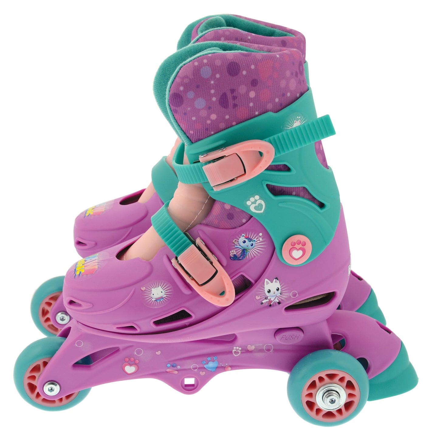 MV Gabbys Dollhouse Tri to Inline Skates