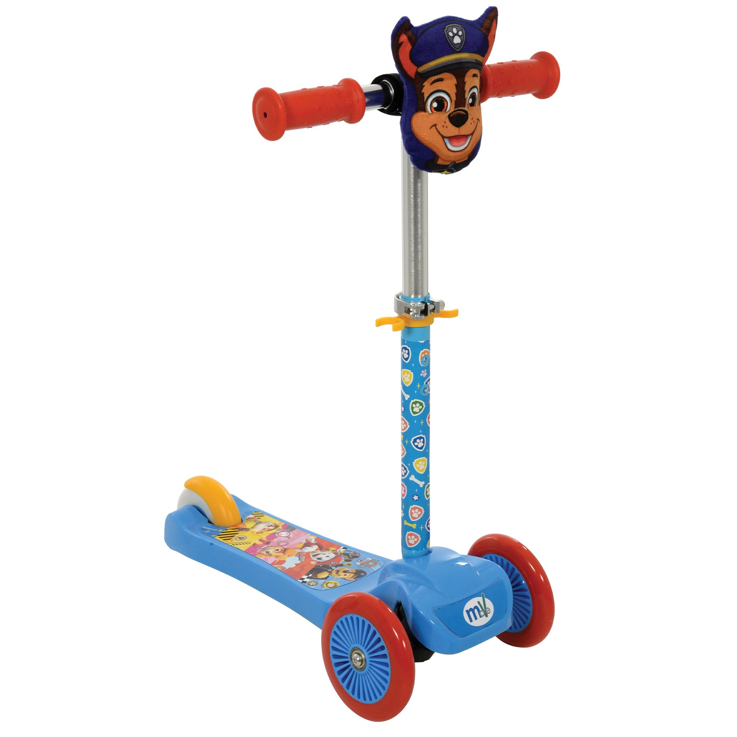 MV Paw Patrol Mini Go! Tilt Scooter with Squishle