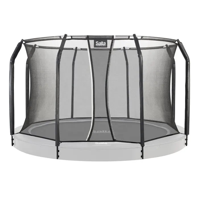 Salta Baseground Sports Round Trampoline with Enclosure