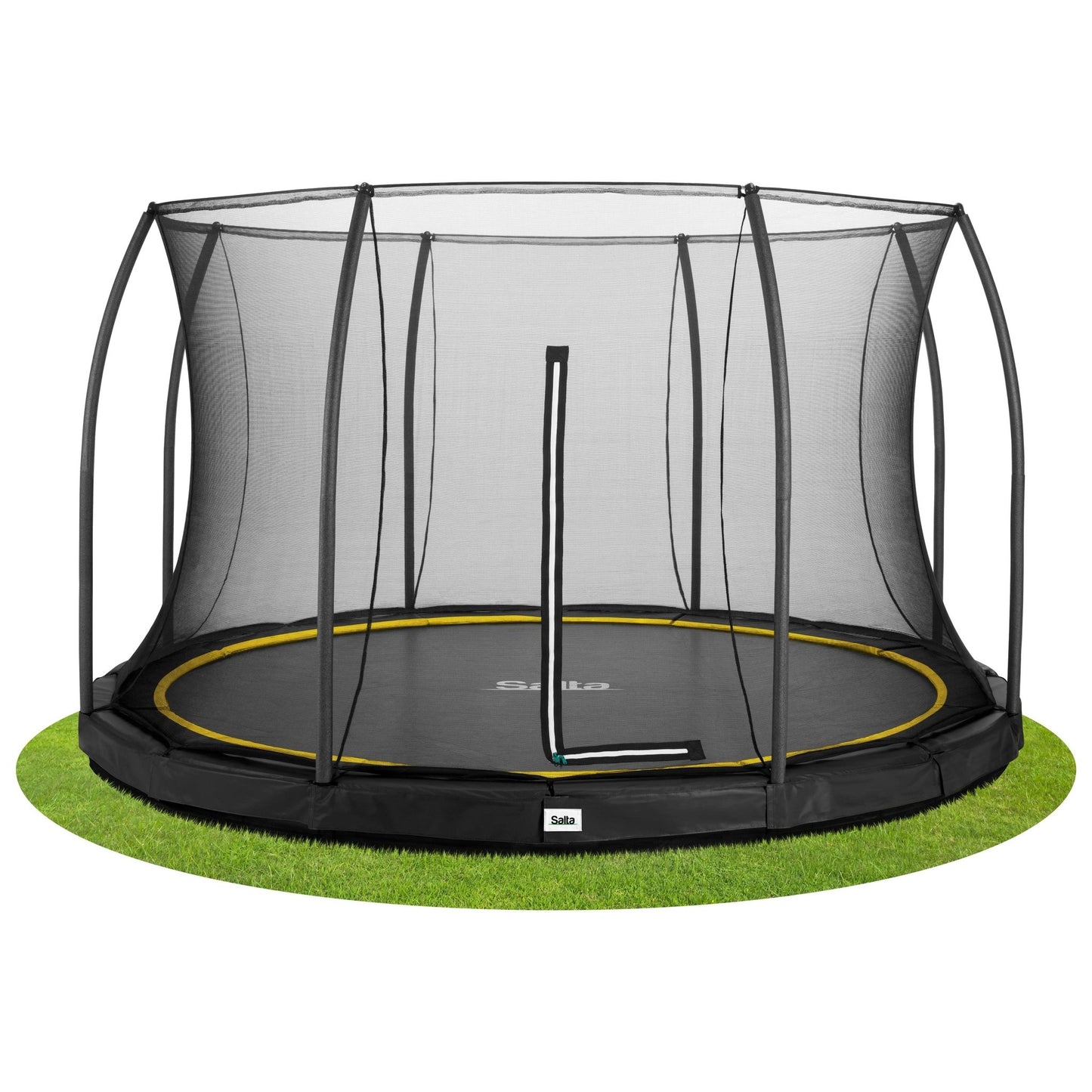 Salta Comfort Edition Inground Round Trampoline With Enclosure
