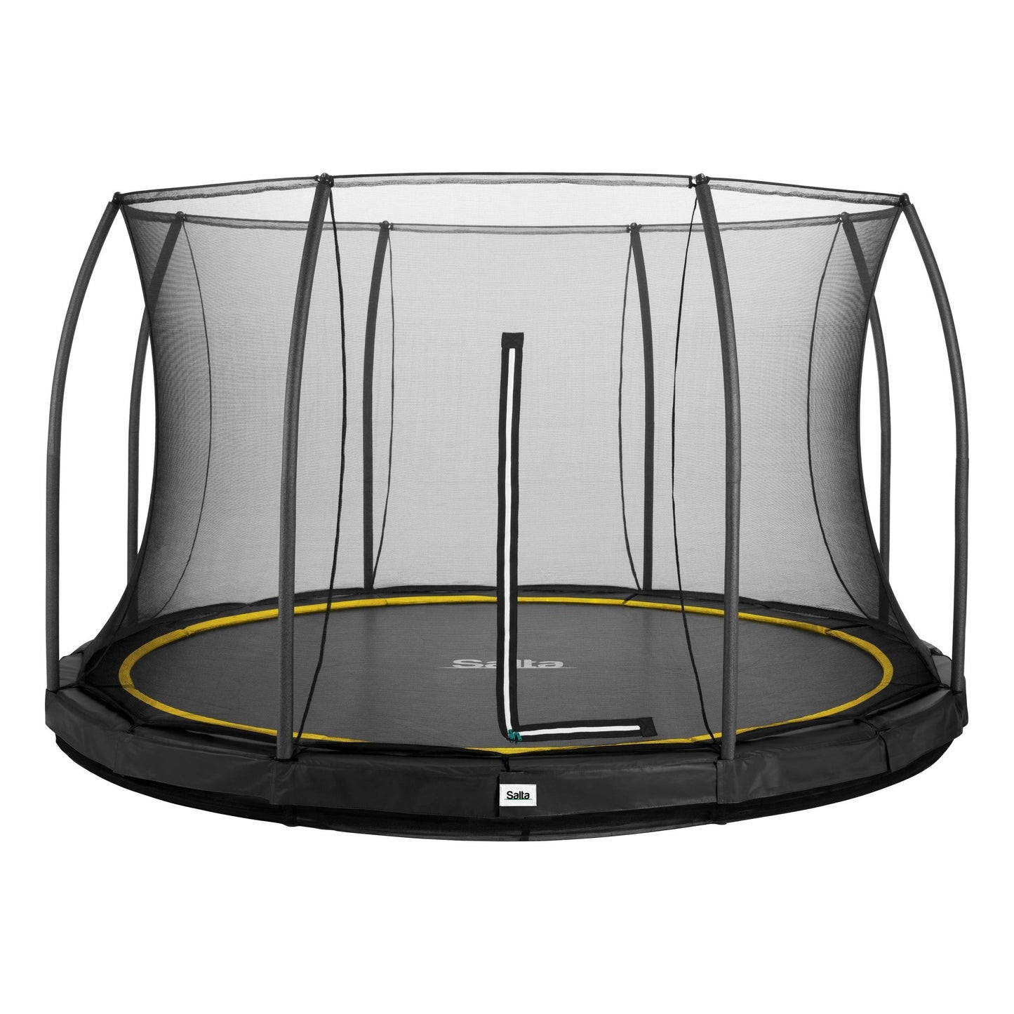Salta Comfort Edition Inground Round Trampoline With Enclosure
