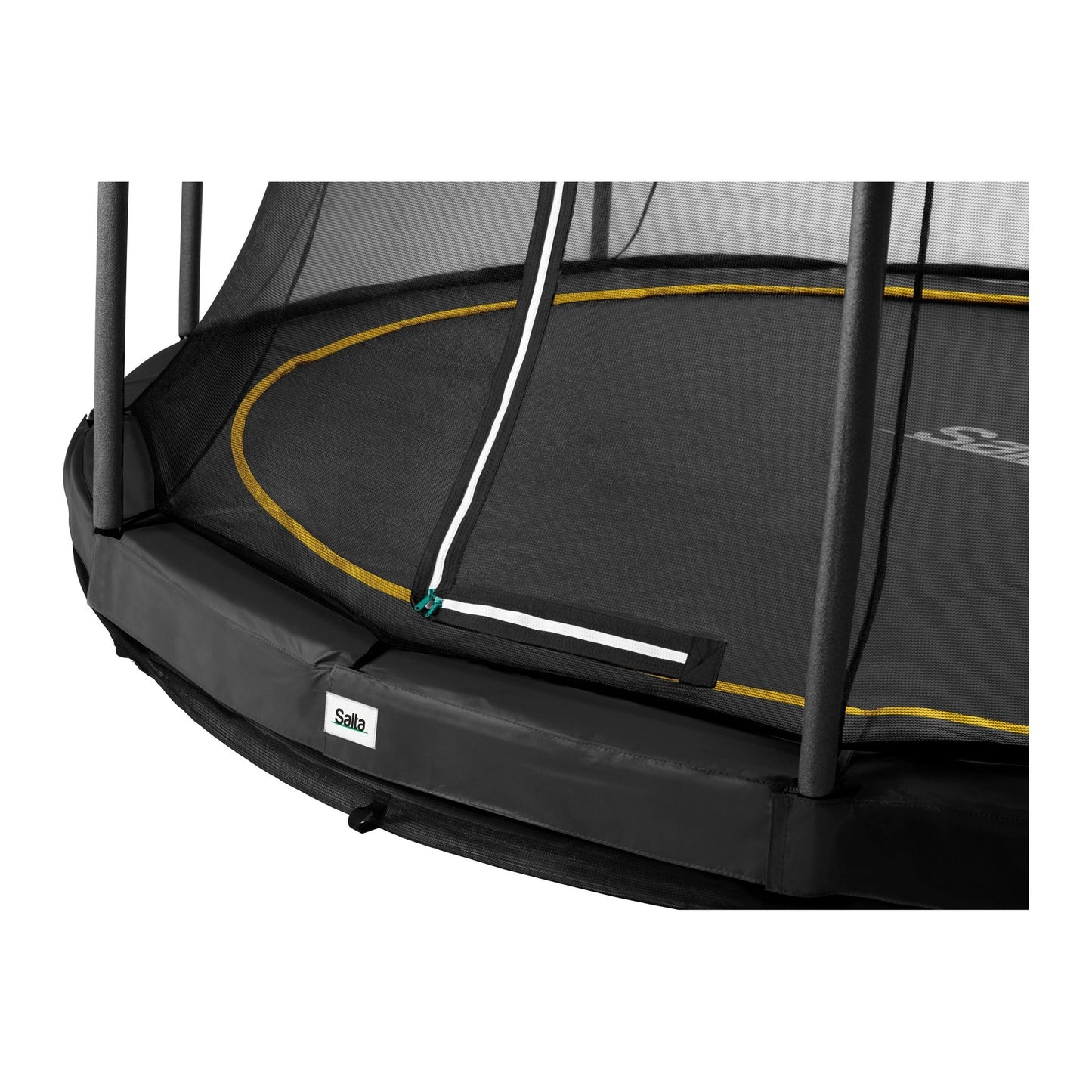 Salta Comfort Edition Inground Round Trampoline With Enclosure