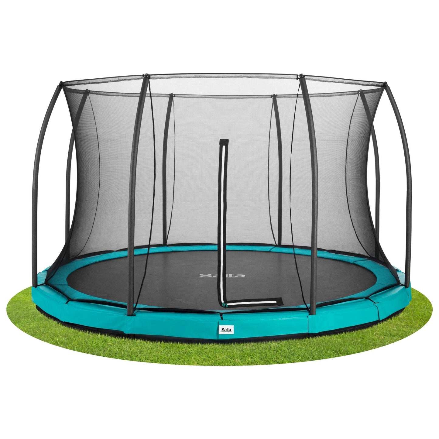 Salta Comfort Edition Inground Round Trampoline With Enclosure