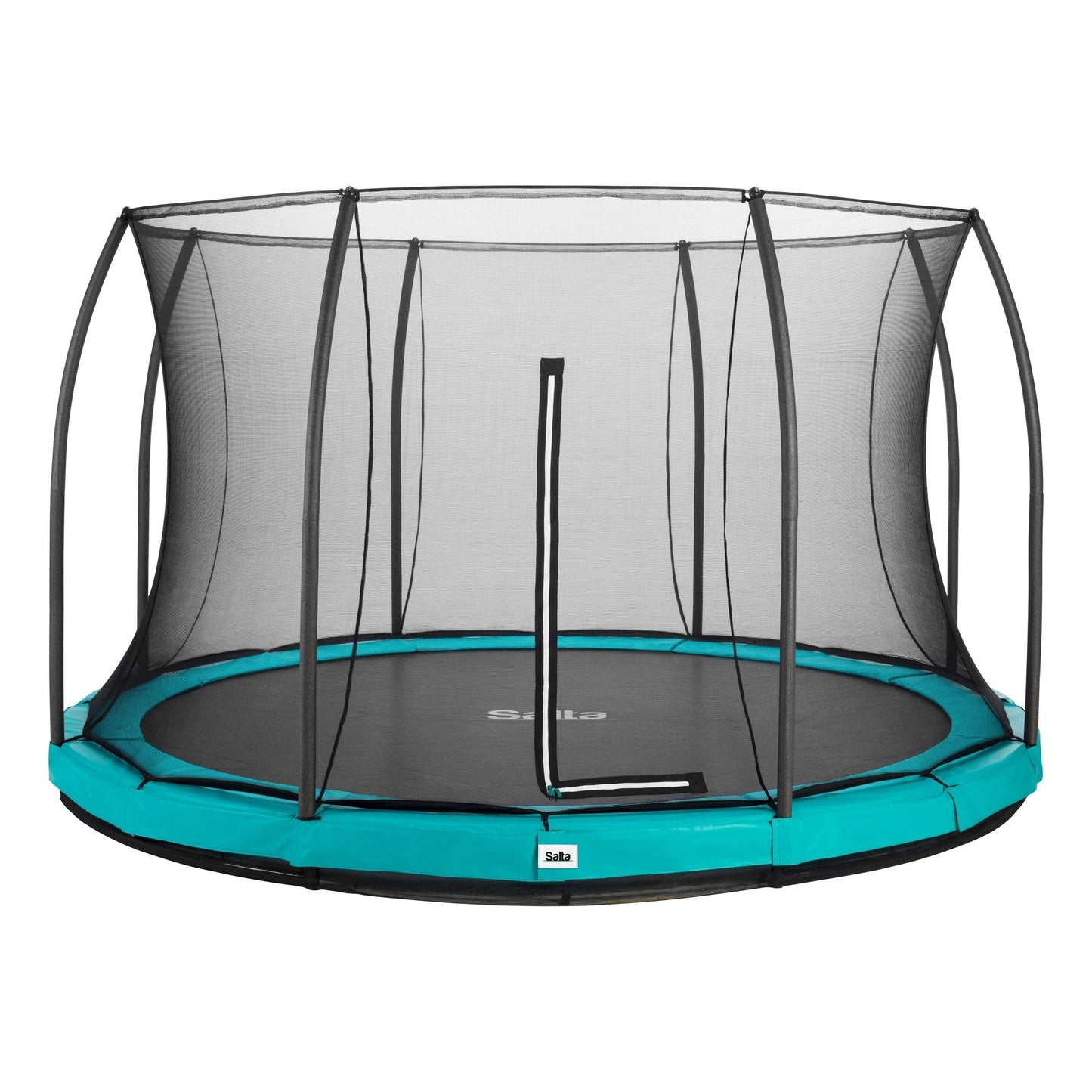 Salta Comfort Edition Inground Round Trampoline With Enclosure