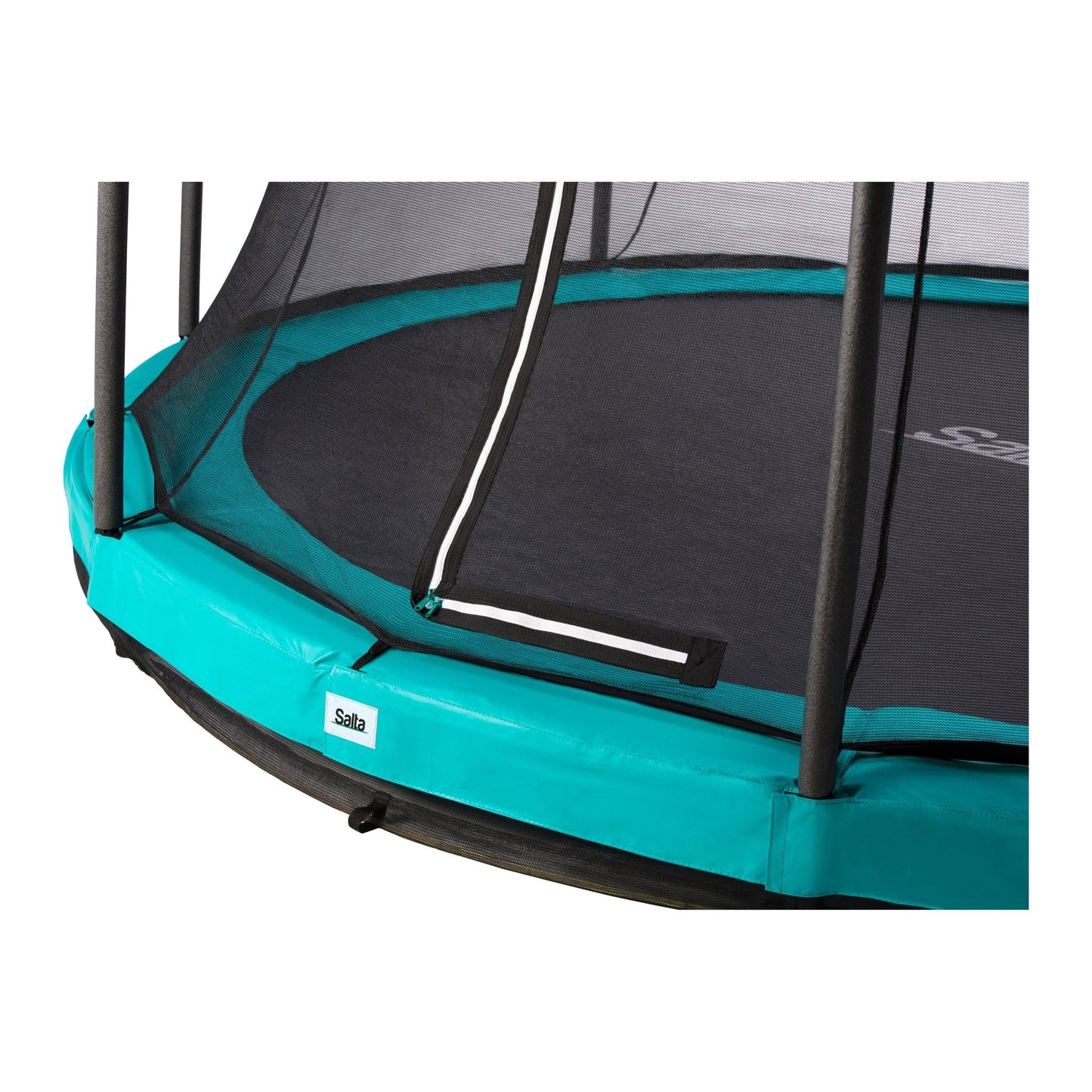 Salta Comfort Edition Inground Round Trampoline With Enclosure