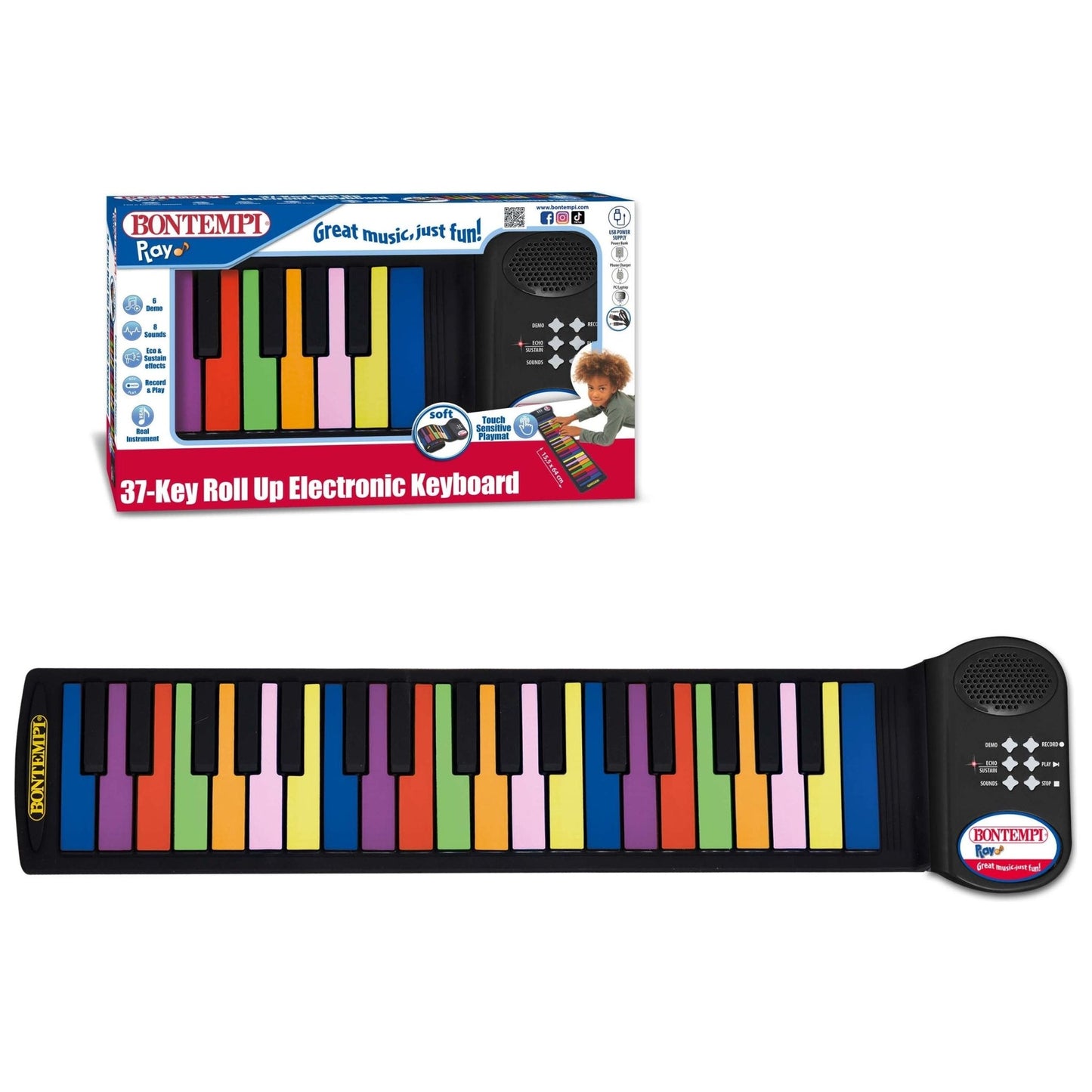 Bontempi Roll Up Piano 37 Keys