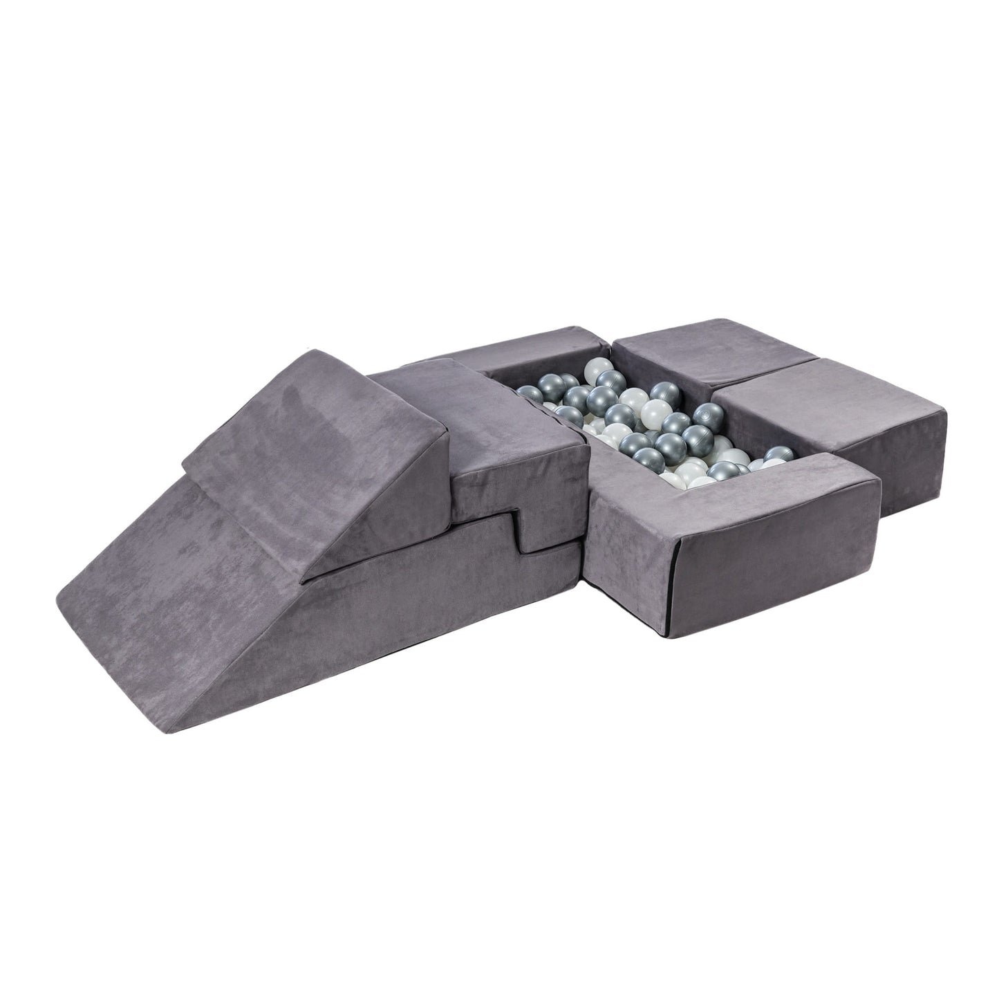 Meow Baby Velvet Childrens Soft Play Bricks Set