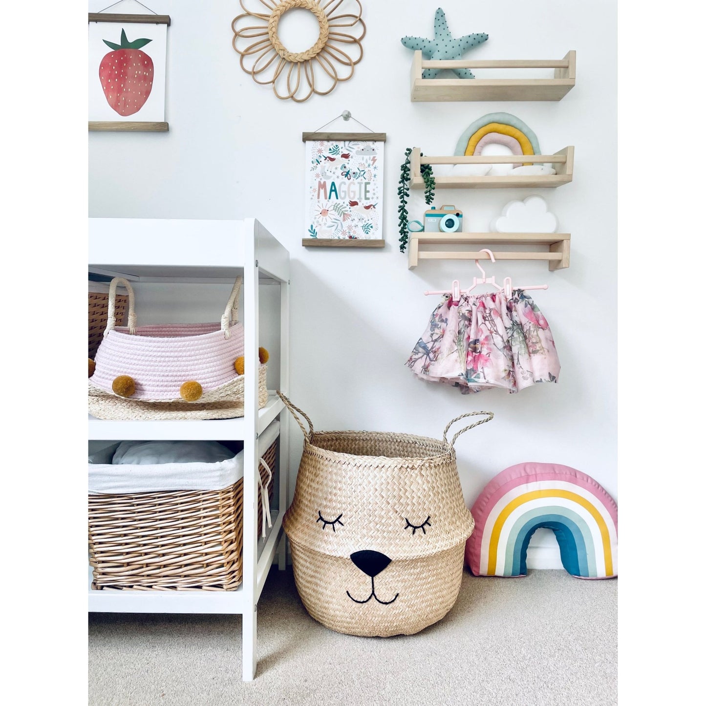 Natural Lioness Basket - Extra Large