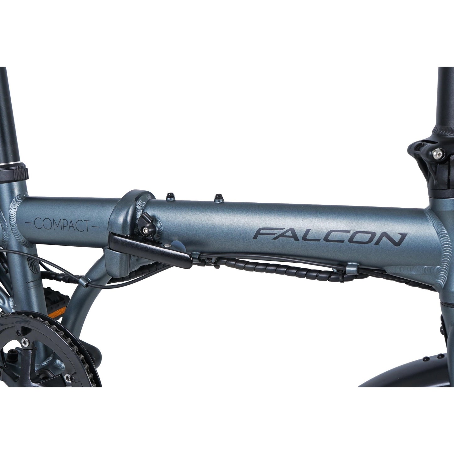 Falcon Compact Folding Bike - Gunmetal Grey