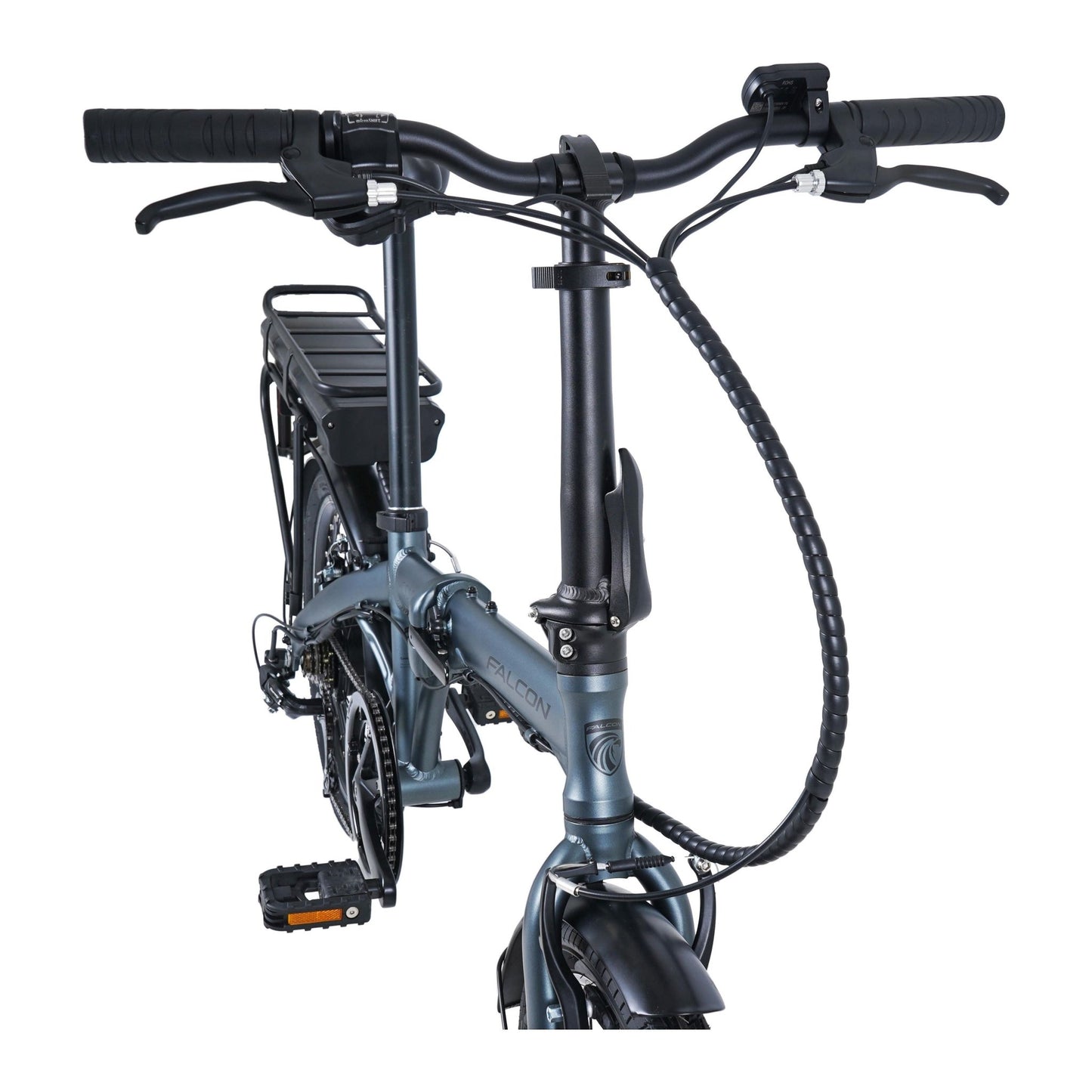Falcon Compact Folding Bike - Gunmetal Grey