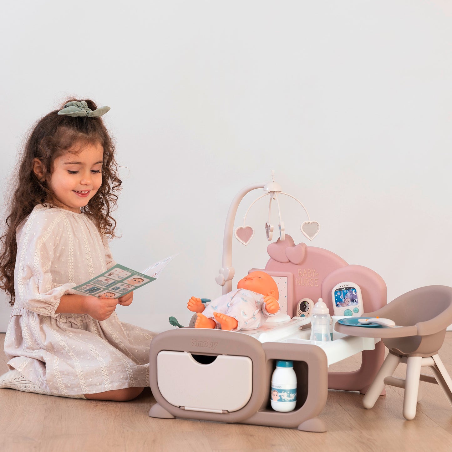 Smoby Baby Nurse 3 in 1 Nursery - 3 Years +