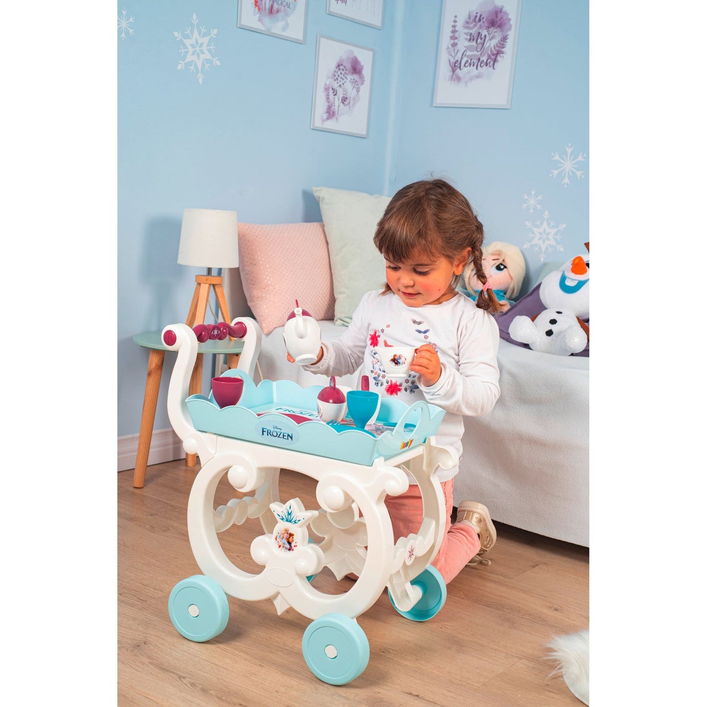 Smoby Frozen XL Tea Trolley - 3 Years +